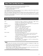 Preview for 7 page of Panasonic WVNF302 - NETWORK CAMERA Installation Manual