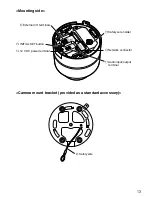 Preview for 13 page of Panasonic WVNF302 - NETWORK CAMERA Installation Manual