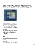 Preview for 27 page of Panasonic WVNF302 - NETWORK CAMERA Setup Instructions