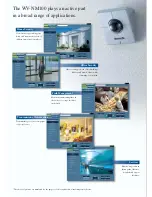 Preview for 2 page of Panasonic WVNM100 - NETWORK COLOR CAMERA Brochure & Specs