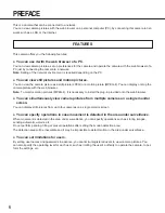 Предварительный просмотр 6 страницы Panasonic WVNM100 - NETWORK COLOR CAMERA Operating Instructions Manual