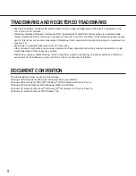 Preview for 9 page of Panasonic WVNM100 - NETWORK COLOR CAMERA Operating Instructions Manual