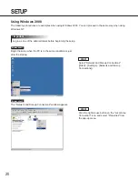 Preview for 20 page of Panasonic WVNM100 - NETWORK COLOR CAMERA Operating Instructions Manual