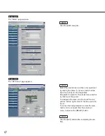 Preview for 47 page of Panasonic WVNM100 - NETWORK COLOR CAMERA Operating Instructions Manual