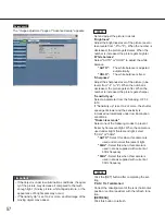 Preview for 57 page of Panasonic WVNM100 - NETWORK COLOR CAMERA Operating Instructions Manual