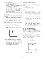 Preview for 17 page of Panasonic WVNP472 - COLOR CCTV CAMERA Operating Instructions Manual