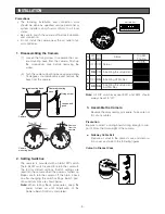 Предварительный просмотр 9 страницы Panasonic WVNS324 - NETWRK CLR DOME CAME Operating Instructions Manual