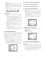 Предварительный просмотр 42 страницы Panasonic WVNS324 - NETWRK CLR DOME CAME Operating Instructions Manual