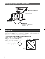 Preview for 4 page of Panasonic WVQ169 - CCTV CEILING MOUNT BRACKET Instructions Manual