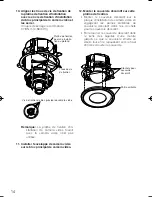 Preview for 14 page of Panasonic WVQ169 - CCTV CEILING MOUNT BRACKET Instructions Manual