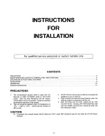 Preview for 6 page of Panasonic WVRC100 - BROADCAST RECEIVER Operating Instructions & Installation Manual