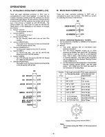 Preview for 11 page of Panasonic WVRC100 - BROADCAST RECEIVER Operating Instructions & Installation Manual