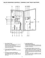 Предварительный просмотр 7 страницы Panasonic WVRC150 - CONTROLLER Operating Instructions & Installation Manual