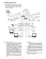 Preview for 14 page of Panasonic WVRC150 - CONTROLLER Operating Instructions & Installation Manual