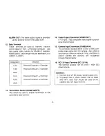 Preview for 8 page of Panasonic WVRM70 - ACCESSORY Operating Instructions Manual