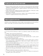 Preview for 10 page of Panasonic WVSF332 - IP NETWORK CAMERA Installation Manual