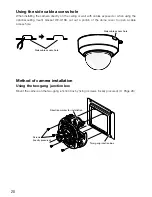 Preview for 20 page of Panasonic WVSF332 - IP NETWORK CAMERA Installation Manual