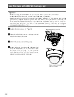 Preview for 22 page of Panasonic WVSF332 - IP NETWORK CAMERA Installation Manual