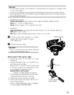 Preview for 25 page of Panasonic WVSF332 - IP NETWORK CAMERA Installation Manual