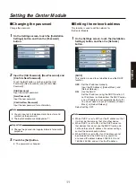 Preview for 11 page of Panasonic WX-CC411A Operating Instructions Manual