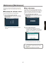 Preview for 41 page of Panasonic WX-CC411A Operating Instructions Manual