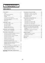 Preview for 46 page of Panasonic WX-CC411A Operating Instructions Manual