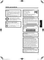 Preview for 3 page of Panasonic WX-CC411BP Operating Instructions Manual