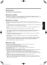 Preview for 11 page of Panasonic WX-CC411BP Operating Instructions Manual