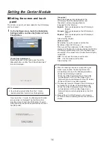 Preview for 14 page of Panasonic WX-CC412BP Operating Instructions Manual