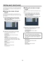 Preview for 30 page of Panasonic WX-CC412BP Operating Instructions Manual