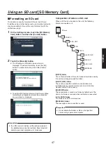 Preview for 47 page of Panasonic WX-CC412BP Operating Instructions Manual