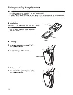 Preview for 10 page of Panasonic WX-CH450 Operating Instructions Manual