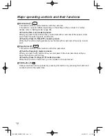 Preview for 12 page of Panasonic WX-CH455 Operating Instructions Manual