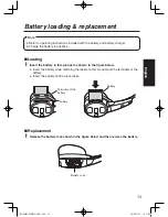 Предварительный просмотр 13 страницы Panasonic WX-CH455 Operating Instructions Manual