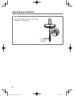 Preview for 16 page of Panasonic WX-CH455 Operating Instructions Manual