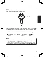 Предварительный просмотр 17 страницы Panasonic WX-CH455 Operating Instructions Manual