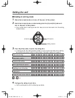 Предварительный просмотр 34 страницы Panasonic WX-CH455 Operating Instructions Manual