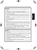 Preview for 3 page of Panasonic WX-CH457P Operating Instructions Manual