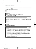 Preview for 4 page of Panasonic WX-CH457P Operating Instructions Manual