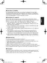 Preview for 9 page of Panasonic WX-CH457P Operating Instructions Manual