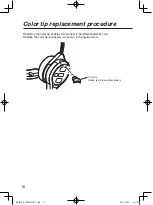 Preview for 16 page of Panasonic WX-CH457P Operating Instructions Manual