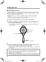 Preview for 32 page of Panasonic WX-CH457P Operating Instructions Manual