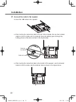 Предварительный просмотр 22 страницы Panasonic WX-CR480P Operating Instructions Manual