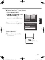 Предварительный просмотр 25 страницы Panasonic WX-CR480P Operating Instructions Manual