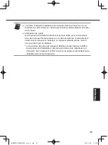 Предварительный просмотр 49 страницы Panasonic WX-CR480P Operating Instructions Manual