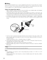 Preview for 20 page of Panasonic WX-CS460 Operating Instructions Manual