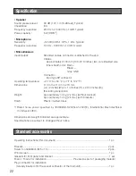 Preview for 22 page of Panasonic WX-CS460 Operating Instructions Manual