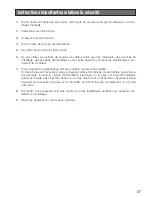 Preview for 27 page of Panasonic WX-CS460 Operating Instructions Manual