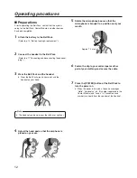 Предварительный просмотр 12 страницы Panasonic WX-CT420 Operating Instructions Manual