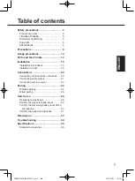 Preview for 7 page of Panasonic WX-SE200P Operating Instructions Manual